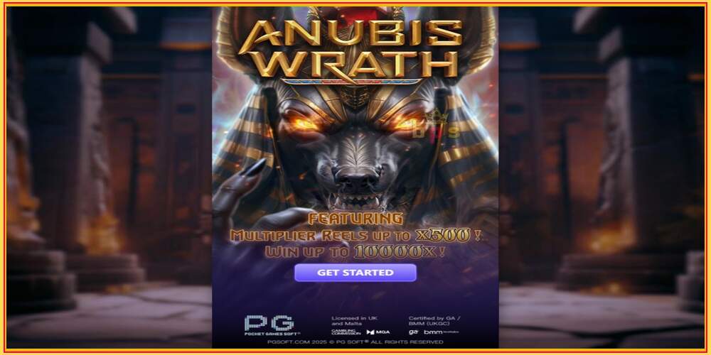 Igralna reža Anubis Wrath