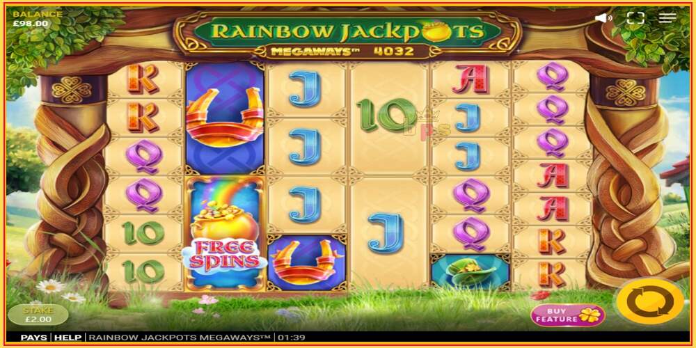 Khe trò chơi Rainbow Jackpots Megaways