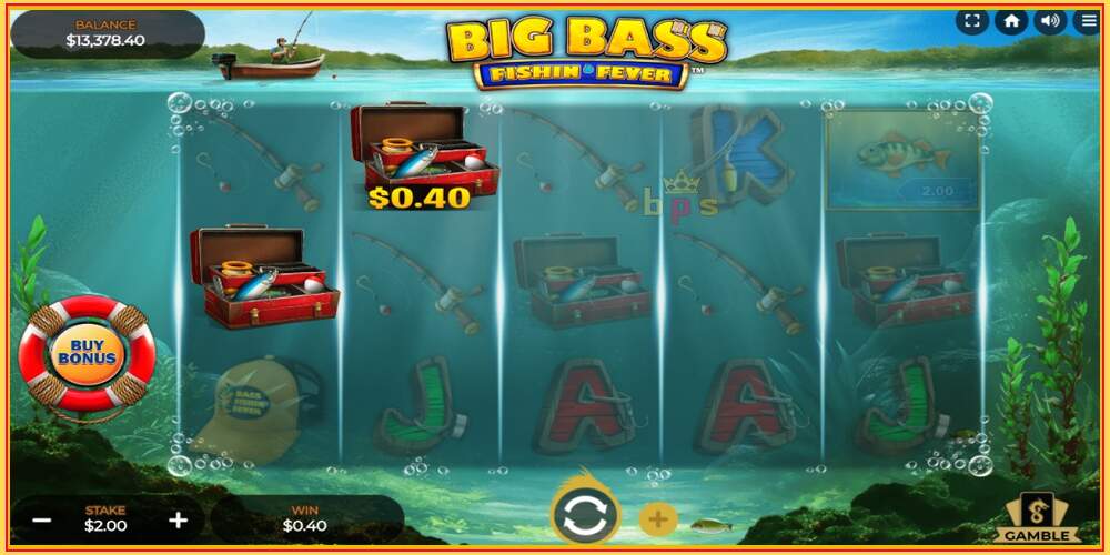 Khe trò chơi Big Bass Fishin Fever