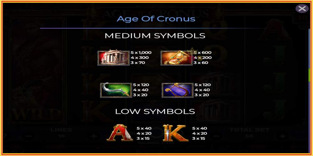 Pelipaikka Age of Cronus