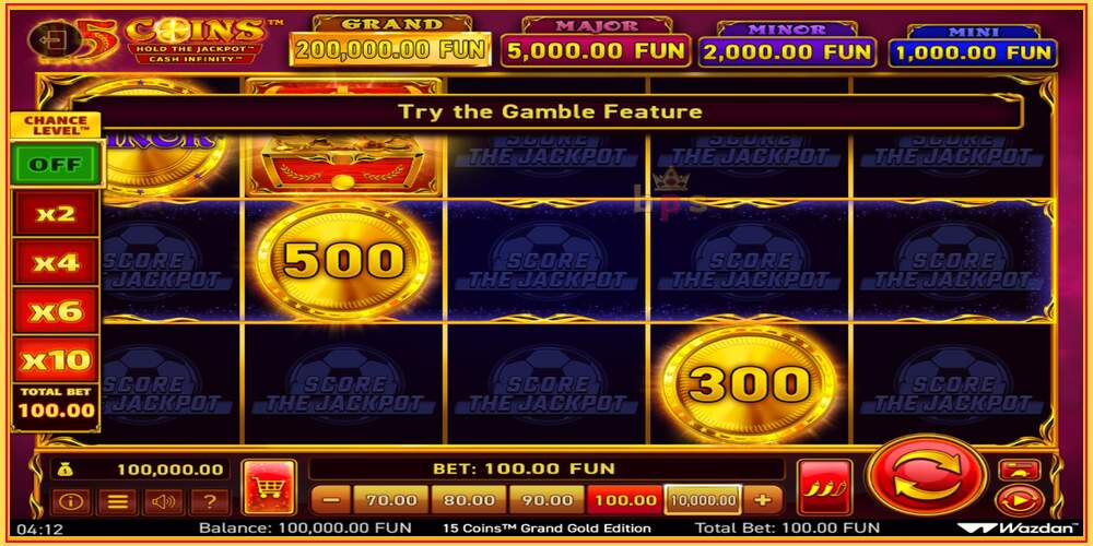 Game slot 15 Coins Grand Gold Edition Score The Jackpot