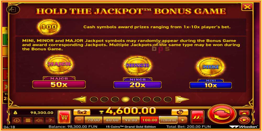 Game slot 15 Coins Grand Gold Edition Score The Jackpot