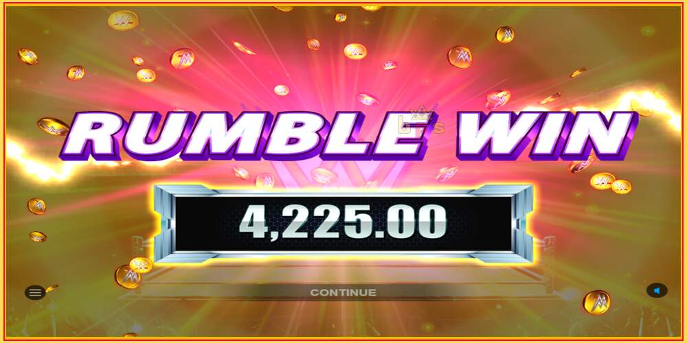 Game slot WWE Bonus Rumble Gold Blitz