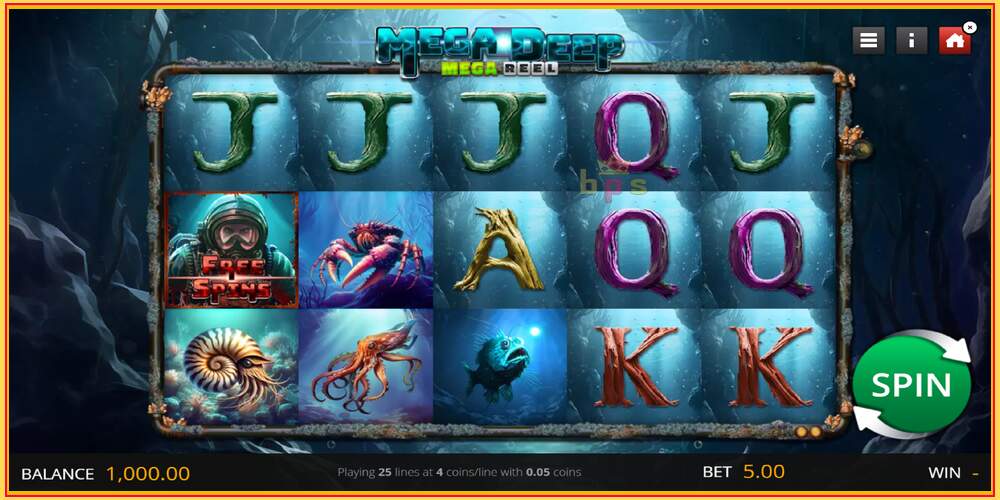 Spelslot Mega Deep