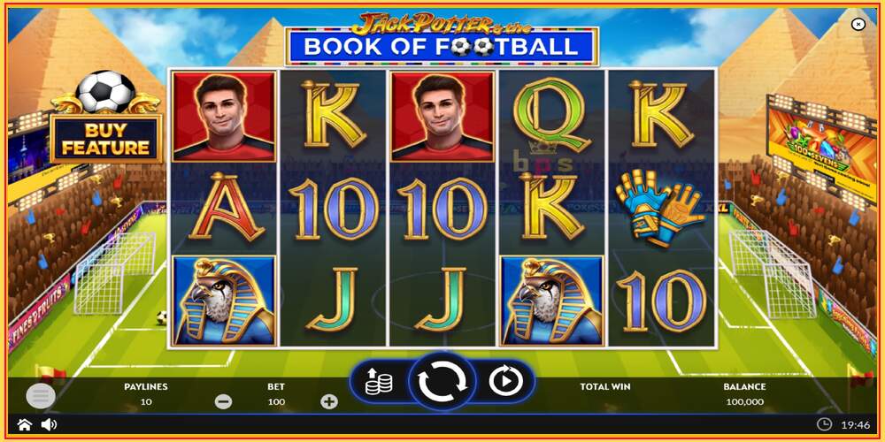 Game slot Jack Potter & The Book of Football