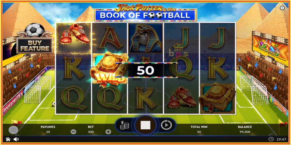 Game slot Jack Potter & The Book of Football