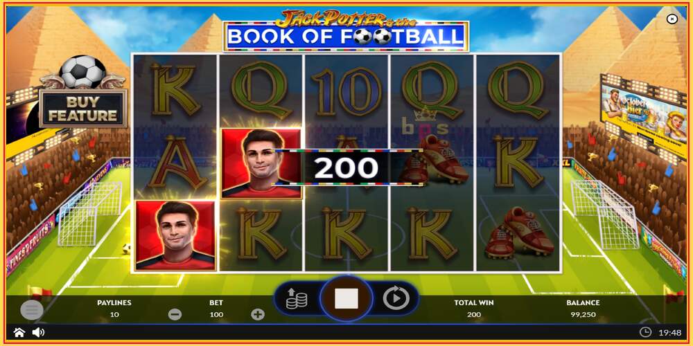 Game slot Jack Potter & The Book of Football