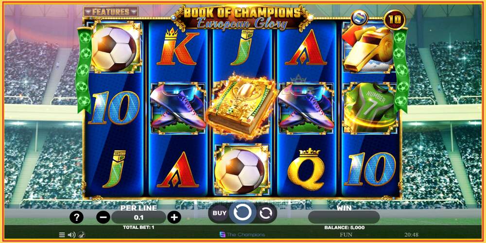 Game slot Book of Champions - European Glory