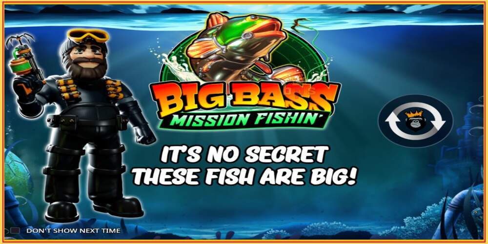 Khe trò chơi Big Bass Mission Fishin