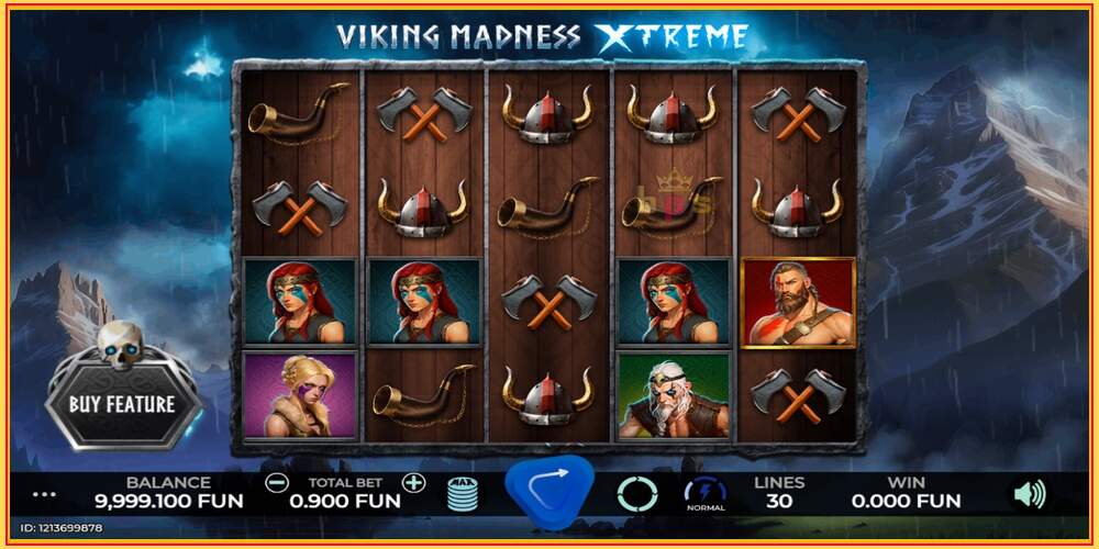 Khe trò chơi Viking Madness Xtreme