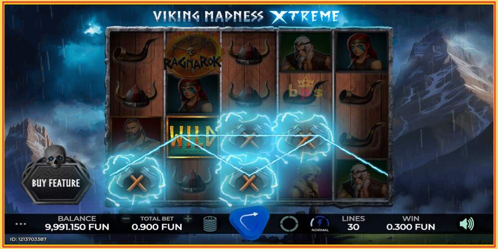 Khe trò chơi Viking Madness Xtreme