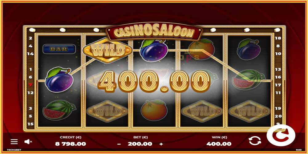 Tragamonedas de juego Casino Saloon