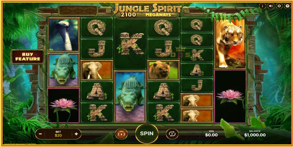 ゲームスロット Jungle Spirit Megaways