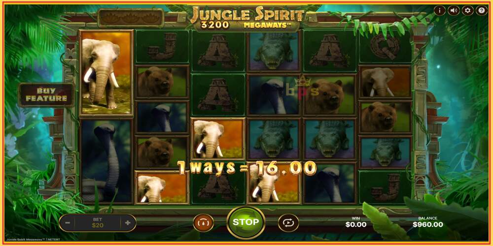 ゲームスロット Jungle Spirit Megaways