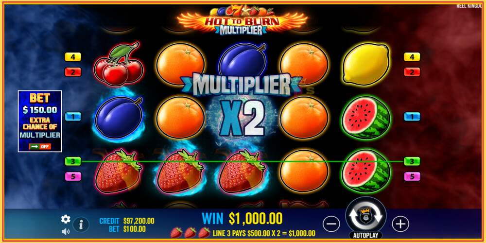 Oyun yuvası Hot to Burn Multiplier