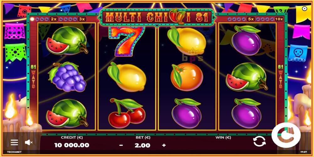 ゲームスロット Multi Chilli 81