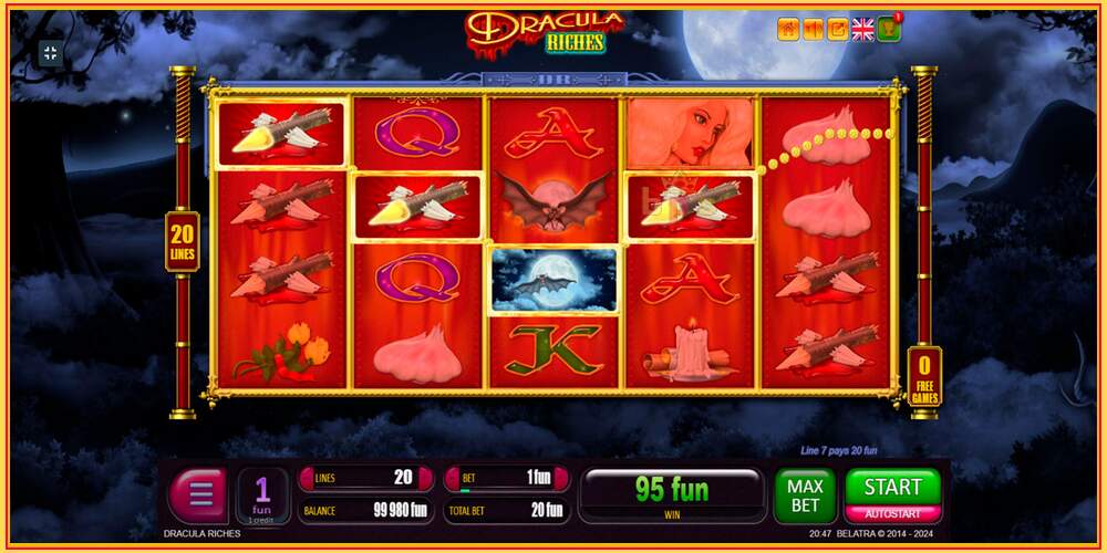 Spelslot Dracula Riches