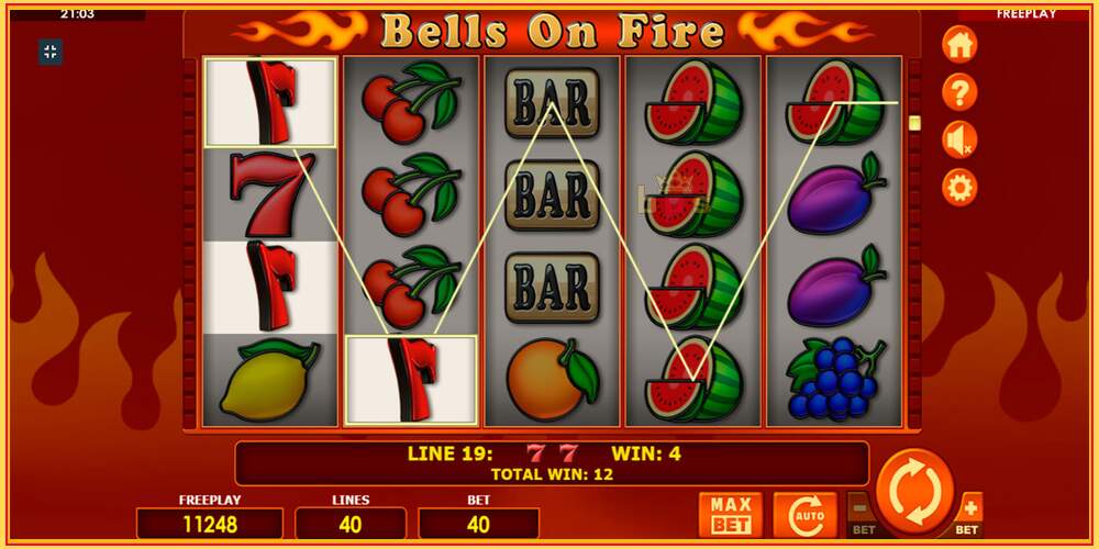 Игровой слот Bells on Fire