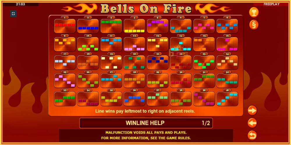 Игровой слот Bells on Fire