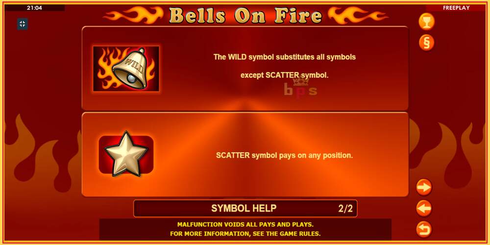 Игровой слот Bells on Fire