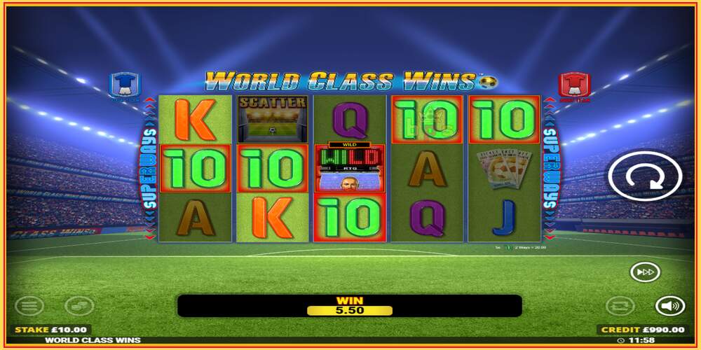 Game slot World Class Wins