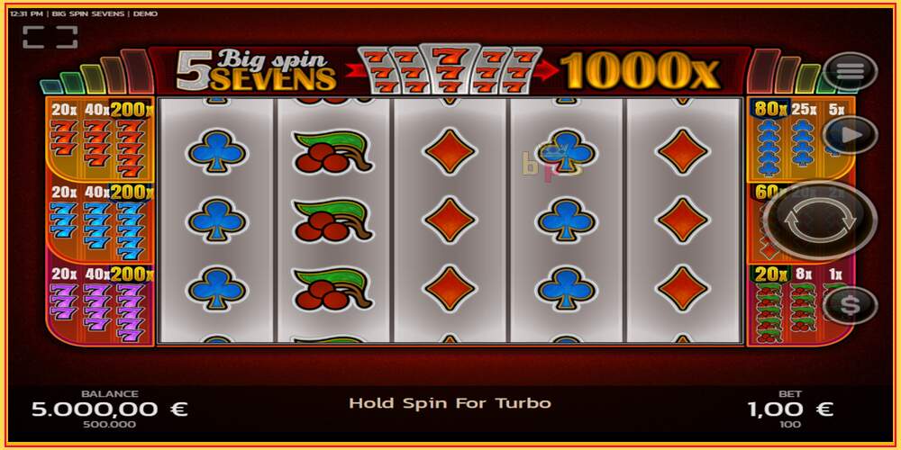 Ігровий слот Big Spin Sevens