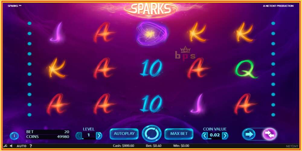 Игровой слот Sparks