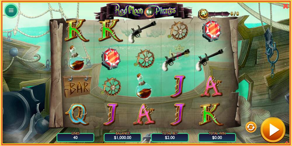 Игровой слот Red Moon Pirates