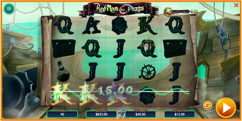 Игровой слот Red Moon Pirates