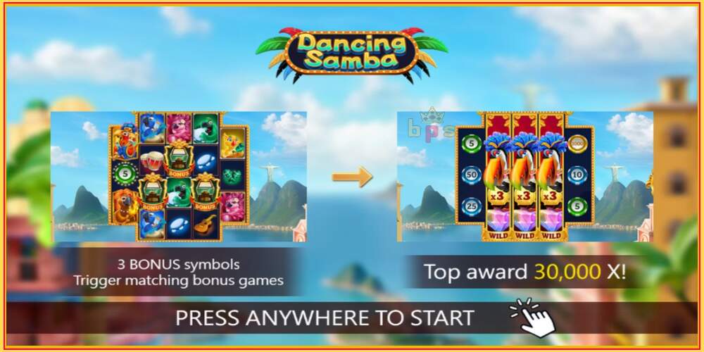 Слот за игра Dancing Samba