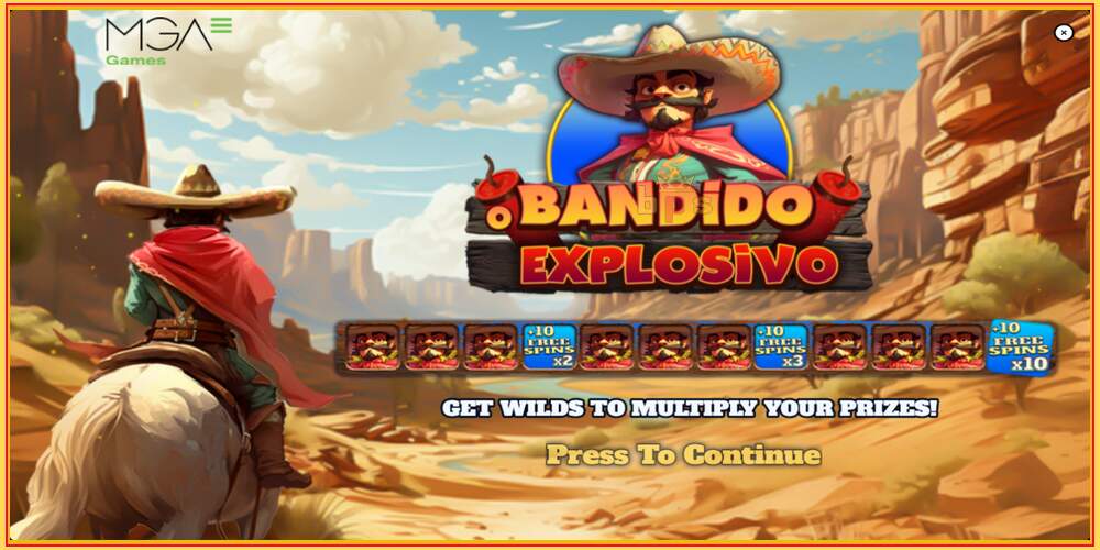 ゲームスロット O Bandido Explosivo