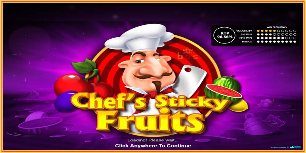 Оюн слоту Chefs Sticky Fruits