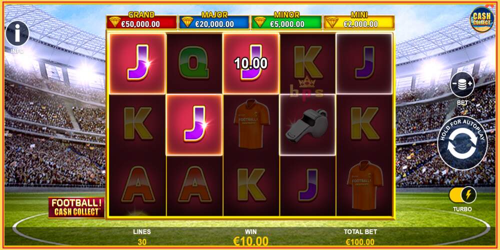 Игровой слот Football Cash Collect PowerPlay Jackpot