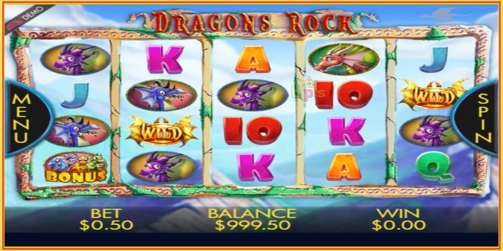 Игровой слот Dragons Rock