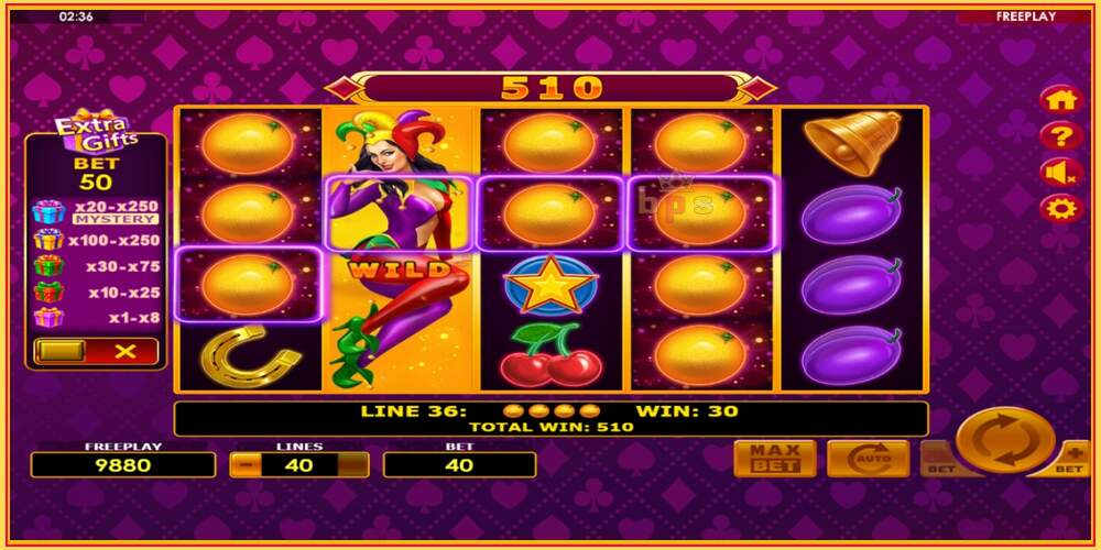 Oyun yuvası Lucky Joker 40 Extra Gifts