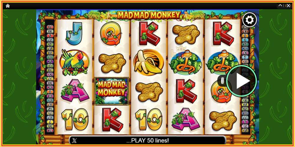 Spielautomat Mad Mad Monkey