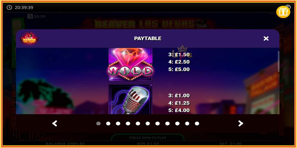 Игровой слот Beaver Las Vegas