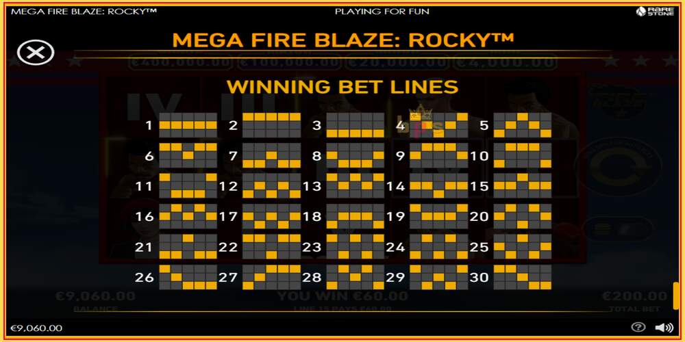 Ковокии бозӣ Mega Fire Blaze: Rocky