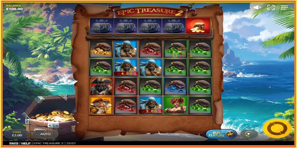 Slot permainan Epic Treasure 2