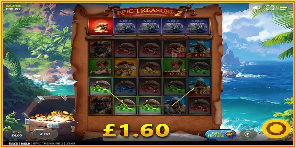 Slot permainan Epic Treasure 2