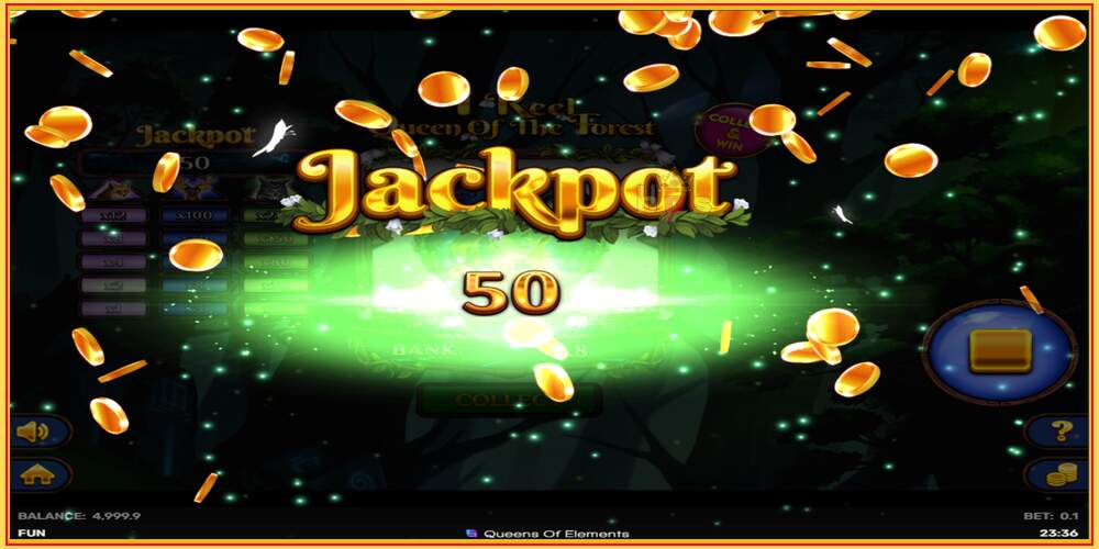 Slot de joc 1 Reel Queen of the Forest