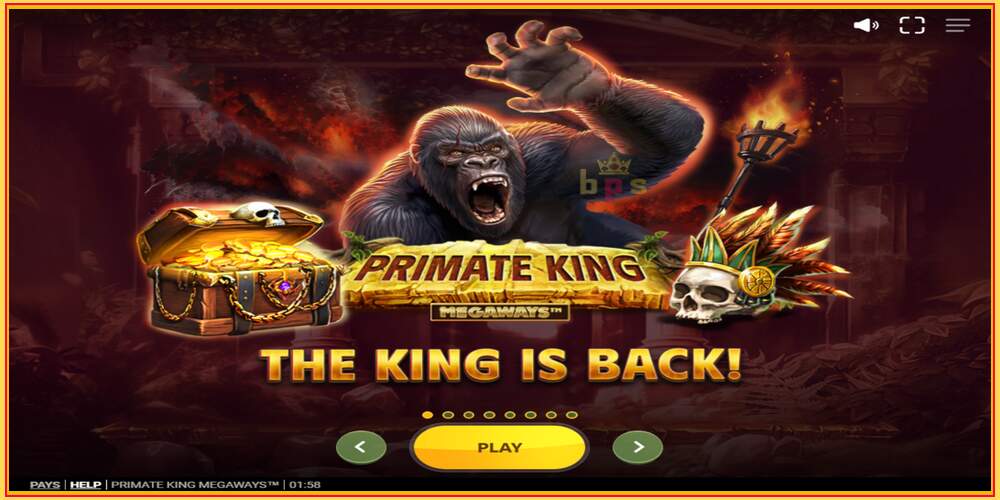 Слот за игра Primate King Megaways