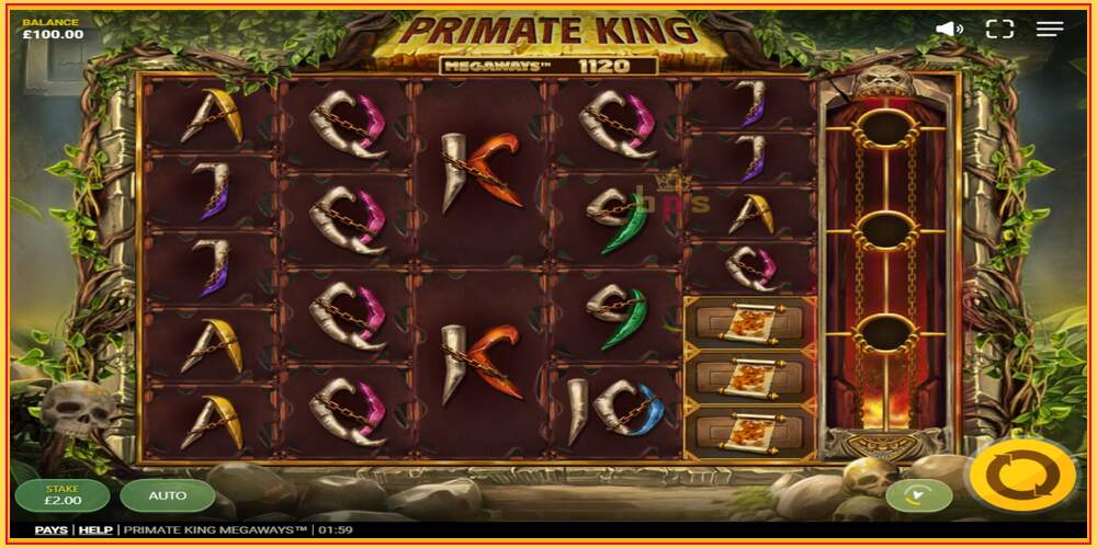 Слот за игра Primate King Megaways