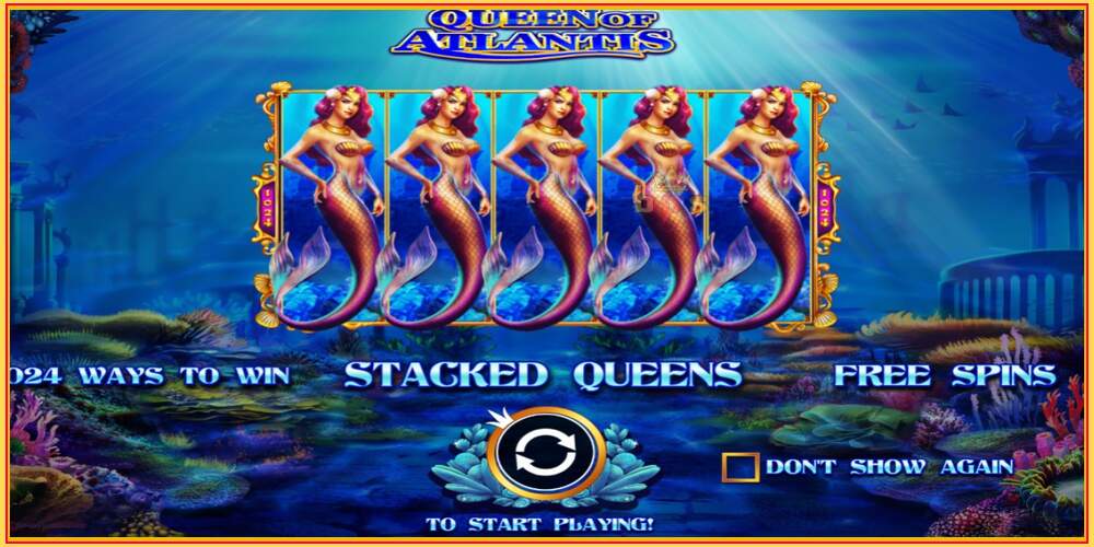 Игровой слот Queen of Atlantis