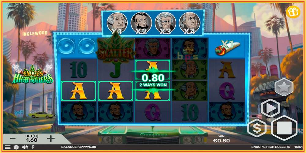 Слот за игра Snoops High Rollers