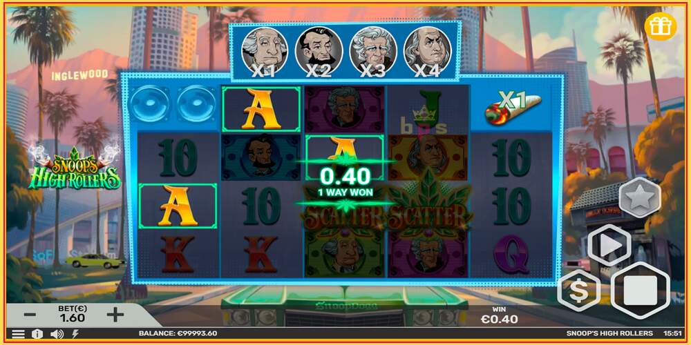 Слот за игра Snoops High Rollers