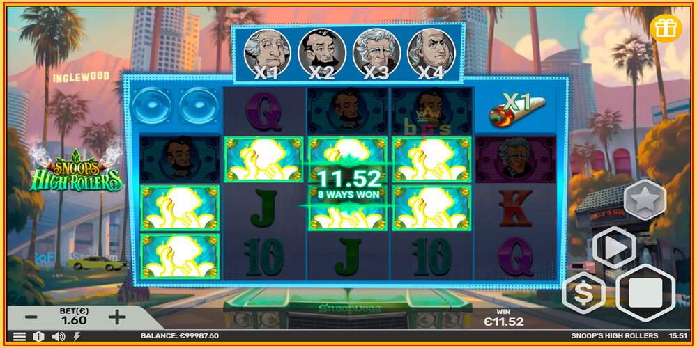 Слот за игра Snoops High Rollers