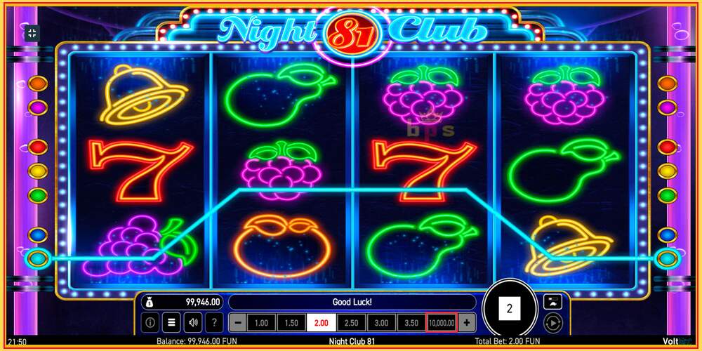 Игровой слот Night Club 81