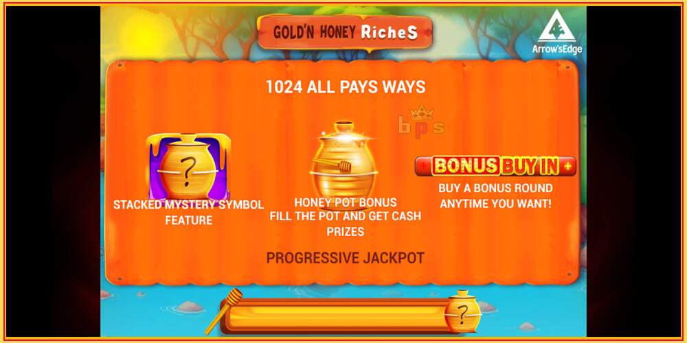 თამაშის სლოტი Goldn Honey Riches