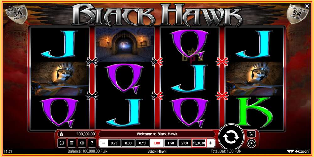 Игровой слот Black Hawk